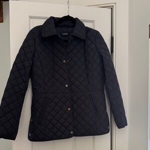 Lauren Ralph Lauren Navy Quilted Puffer Jacket